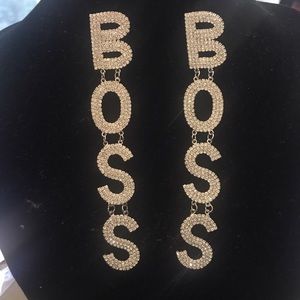 Boss earrings